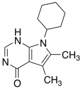 7-Cyclohexyl-5,6-dimethyl-7H-pyrrolo[2,3-d]pyrimidin-4-ol