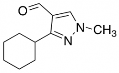 3-Cyclohexyl-1-methyl-1H-pyrazole-4-carbaldehyde