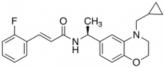 (S)-N-[1-(4-Cyclopropylmethyl-3,4-dihydro-2H-benzo[1,4]oxazin-6-yl)-ethyl]-3-(2-fluoro-phe