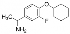 1-[4-(Cyclohexyloxy)-3-fluorophenyl]ethan-1-amine