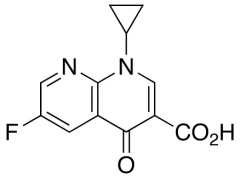 1-Cyclopropyl-6-fluoro-1,4-dihydro-4-oxo-1,8-naphthyridine-3-carboxylic Acid