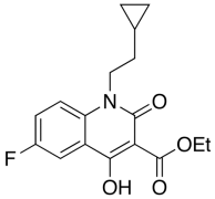 1-(2-Cyclopropylethyl)-6-fluoro-1,2-dihydro-4-hydroxy-2-oxo-3-quinolinecarboxylic Acid Eth