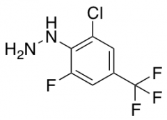 (2-Chloro-6-fluoro-4-(trifluoromethyl)phenyl)hydrazine
