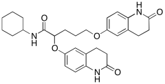 N-Cyclohexyl-2,5-bis((2-oxo-1,2,3,4-tetrahydroquinolin-6-yl)oxy)pentanamide