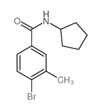 N-Cyclopentyl 4-bromo-3-methylbenzamide