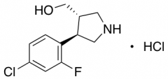[(3S,4R)-4-(4-Chloro-2-fluorophenyl)pyrrolidin-3-yl]methanol Hydrochloride