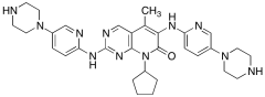 8-Cyclopentyl-5-methyl-2,6-bis((5-(piperazin-1-yl)pyridin-2-yl)amino)pyrido[2,3-d]pyrimidi