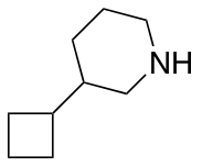3-cyclobutylpiperidine
