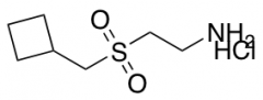 2-Cyclobutylmethanesulfonylethan-1-amine Hydrochloride