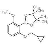 2-(2-Cyclopropylmethoxy-6-methoxyphenyl)-4,4,5,5-tetramethyl-[1,3,2]dioxaborolane