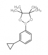 2-(3-Cyclopropylphenyl)-4,4,5,5-tetramethyl-[1,3,2]dioxaborolane