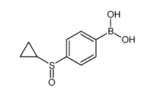 4-(Cyclopropylsulfinyl)phenylboronic acid