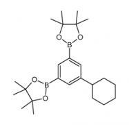 5-Cyclohexylphenylene-1,3-diboronic acid, pinacol ester