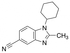 1-Cyclohexyl-2-methyl-1,3-benzodiazole-5-carbonitrile