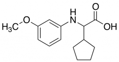 alpha-[(3-Methoxyphenyl)amino]-cyclopentaneacetic Acid