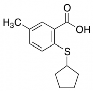 2-(cyclopentylsulfanyl)-5-methylbenzoic acid