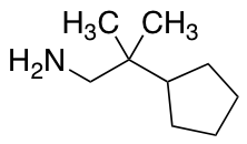 2-cyclopentyl-2-methylpropan-1-amine