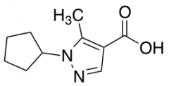 1-cyclopentyl-5-methyl-1H-pyrazole-4-carboxylic acid