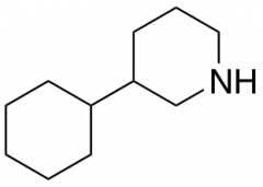 3-cyclohexylpiperidine