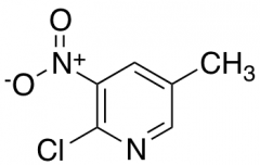 2-Chloro-5-methyl-3-nitropyridine