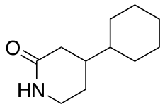 4-cyclohexylpiperidin-2-one