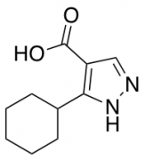 5-cyclohexyl-1H-pyrazole-4-carboxylic Acid