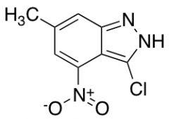 3-Chloro-6-methyl-4-nitro-(1H)indazole