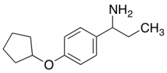 1-[4-(cyclopentyloxy)phenyl]propan-1-amine