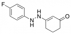 3-[2-(4-Fluorophenyl)hydrazinyl]-2-cyclohexen-1-one