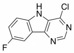 4-Chloro-8-fluoro-5H-pyrimido[5,4-b]indole