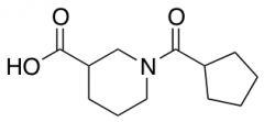 1-(Cyclopentylcarbonyl)-3-piperidine-carboxylic Acid