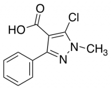 5-Chloro-1-methyl-3-phenyl-1H-pyrazole-4-carboxylic acid