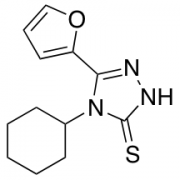 4-Cyclohexyl-5-(furan-2-yl)-4H-1,2,4-triazole-3-thiol