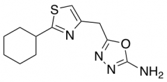 5-[(2-Cyclohexyl-1,3-thiazol-4-yl)methyl]-1,3,4-oxadiazol-2-amine
