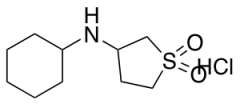 3-(Cyclohexylamino)-1lambda6-thiolane-1,1-dione Hydrochloride