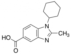 1-Cyclohexyl-2-methyl-1H-benzoimidazole-5-carboxylic Acid