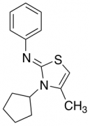 3-Cyclopentyl-4-methyl-N-phenyl-2,3-dihydro-1,3-thiazol-2-imine