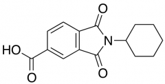 2-Cyclohexyl-1,3-dioxo-2,3-dihydro-1H-isoindole-5-carboxylic Acid