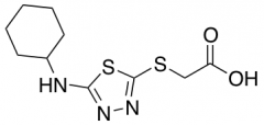 2-{[5-(Cyclohexylamino)-1,3,4-thiadiazol-2-yl]sulfanyl}acetic Acid