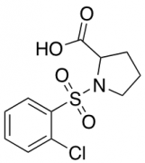 1-[(2-Chlorophenyl)Sulfonyl]-2-Pyrrolidinecarboxylic Acid
