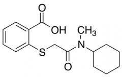 2-({[Cyclohexyl(methyl)carbamoyl]methyl}sulfanyl)benzoic Acid