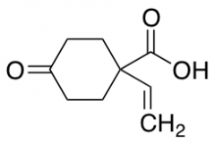1-Ethenyl-4-oxo-cyclohexanecarboxylic Acid