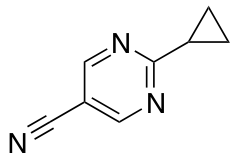 2-Cyclopropylpyrimidine-5-carbonitrile
