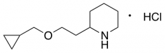 2-[2-(Cyclopropylmethoxy)ethyl]piperidine Hydrochloride