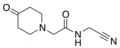 N-(Cyanomethyl)-2-(4-oxopiperidin-1-yl)acetamide