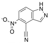4-Cyano-5-nitro 1H-Indazole