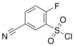 5-Cyano-2-fluorobenzene-1-sulfonyl Chloride