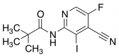 N-(4-Cyano-5-fluoro-3-iodopyridin-2-yl)pivalamide
