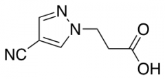 3-(4-Cyano-1H-pyrazol-1-yl)propanoic acid