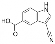 3-Cyano-1H-indole-5-carboxylic Acid